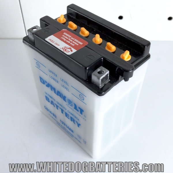 12 volt Battery front view