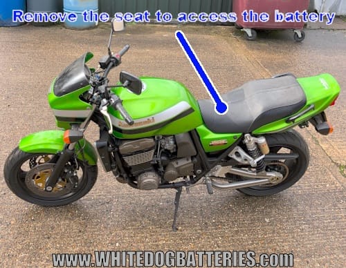ZRX1200 side view